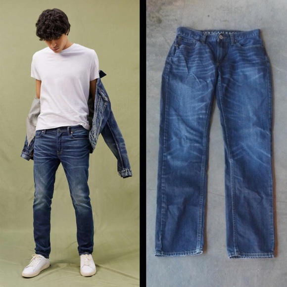 American Eagle Outfitters Other - American Eagle Men's Slim Whiskered Jeans 30x34